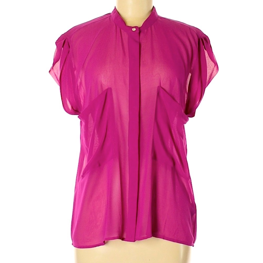 Patterson J. Kincaid PJK pocket front relaxed fit pop over tunic NWOT Sz Medium